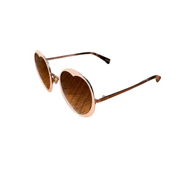 kate spade new york rosarias round heart sunglasses - Picture 3 of 7